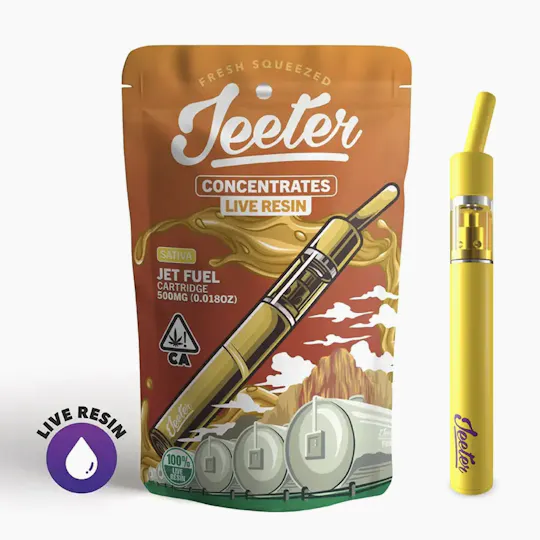 Jeeter - Jeeter | Jet Fuel | Live Resin Straw Disposable | 0.5g - 1