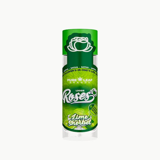 Roses - LIME SHERBET Roses Loosie Sativa .6G | Liquid Diamond Infused - 1