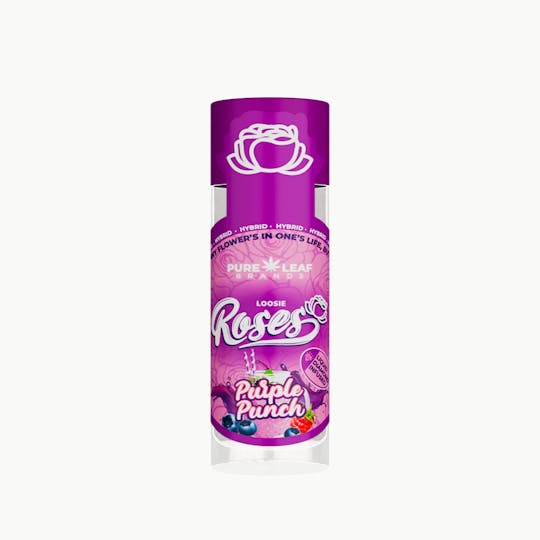Roses - PURPLE PUNCH Roses Loosie Hybrid .6G | Liquid Diamond Infused - 1