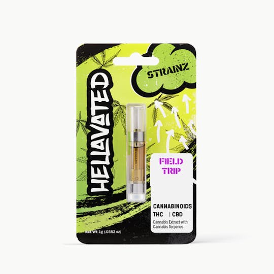 Hellavated - Field Trip Strainz Cartridge 1g - 1