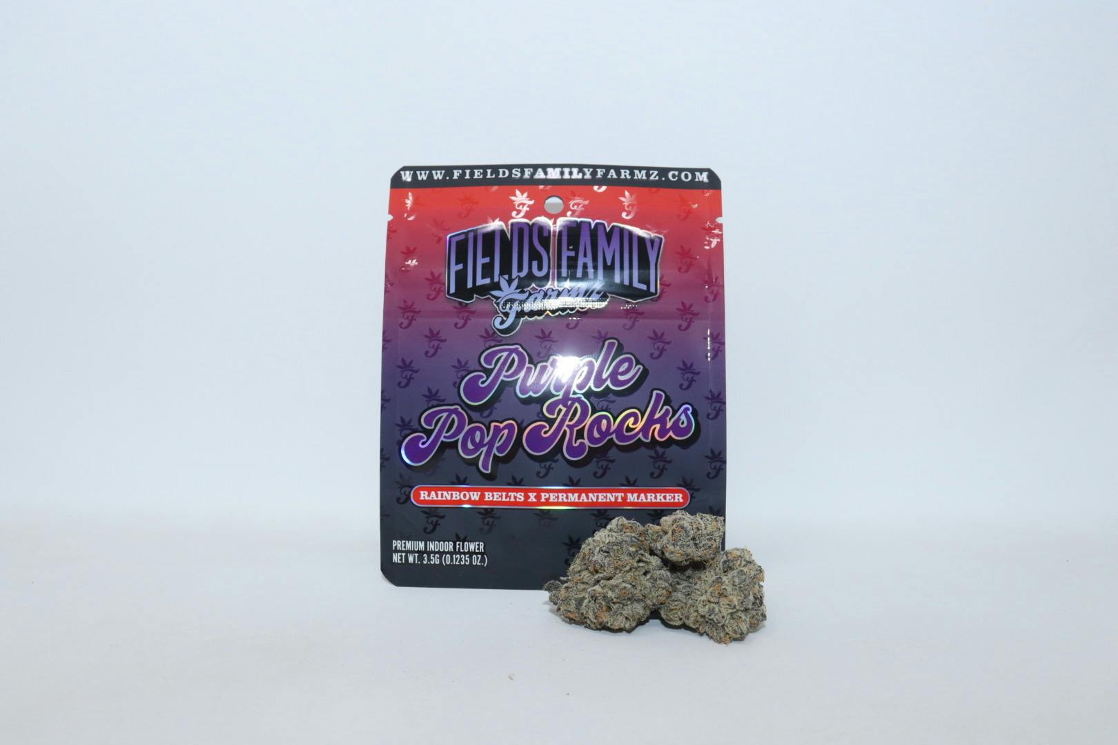 Fields Family Farmz - Purple Pop Rocks - 3.5g Bag - 1