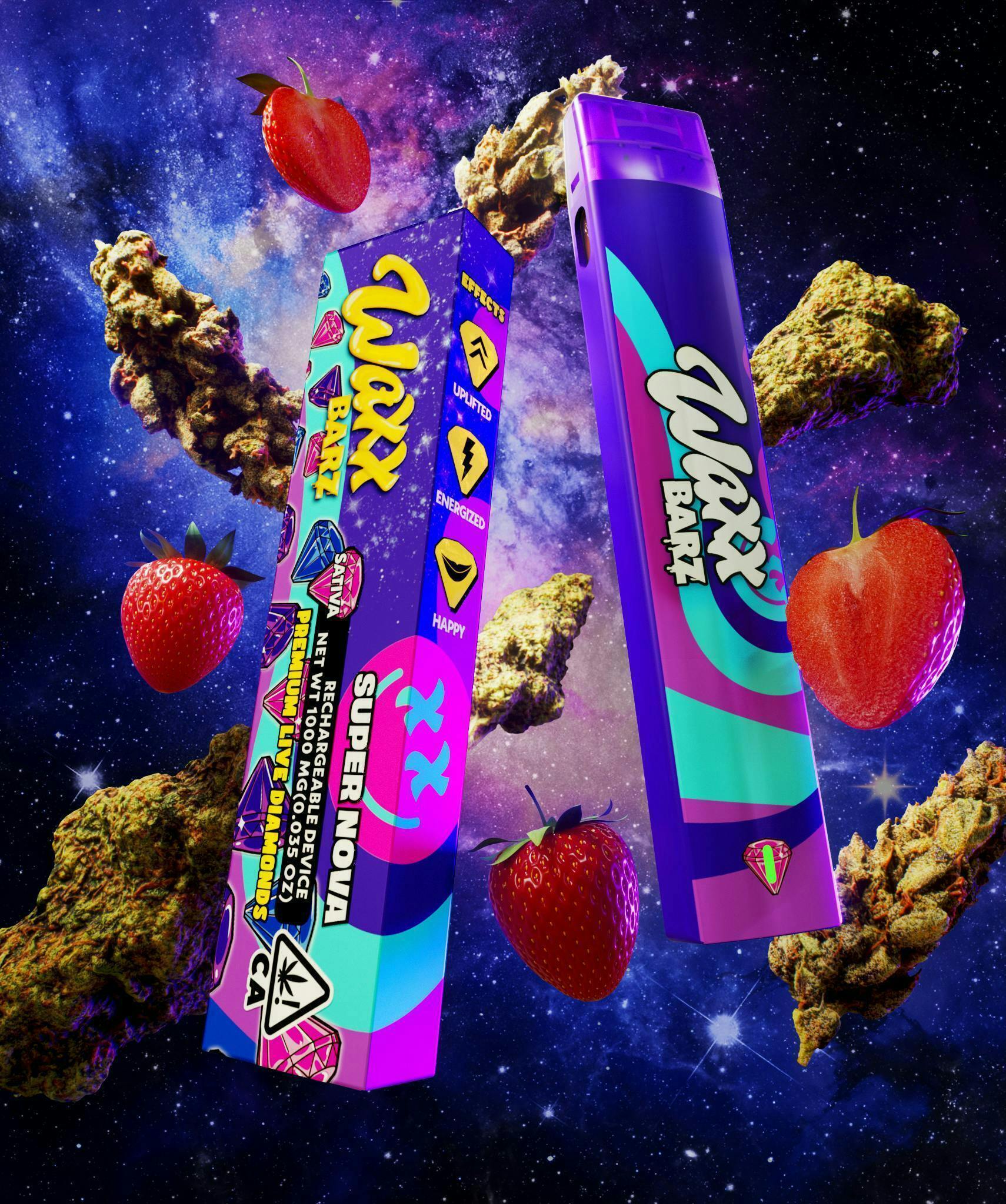Waxx Brandz - Super Nova | Live Diamonds Disposable | 1g - 1