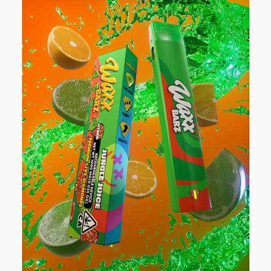 Waxx - Waxx Barz Premium Live Diamonds - Jungle Juice - Hybrid- 1 Gram - 1