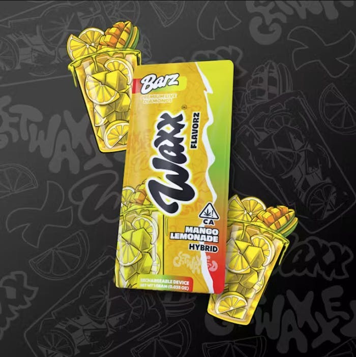 Waxx Brandz - Mango Lemonade | Live Diamonds Disposable | 1g - 1