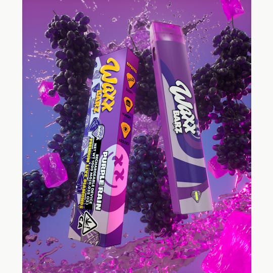 Waxx - Waxx Barz Premium Live Diamonds - Purple Rain - Indica- 1 Gram - 1