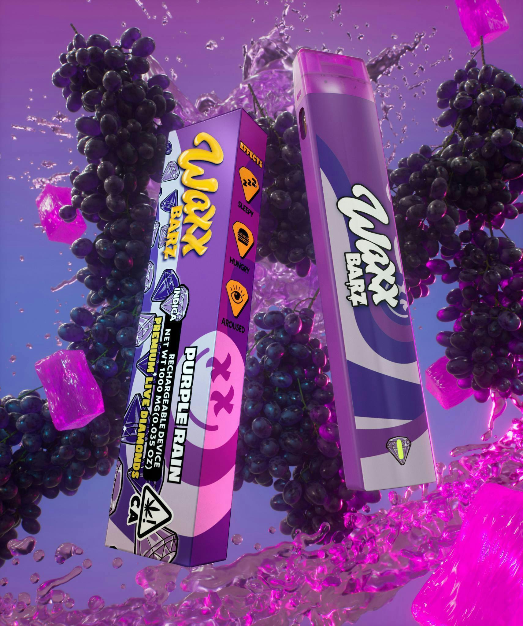Waxx - Purple Rain | Live Diamonds Disposable | 1g - 1