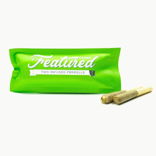 ROVE - Featured Farms | Infused Prerolls 2pk | Oreo Blizzy | 1.0g - 1