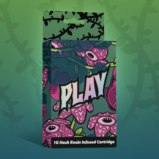 Play Michigan - Strawberry Runtz ━ 1g Hash Rosin Infused ━ 510 Cart ━ Play - 1
