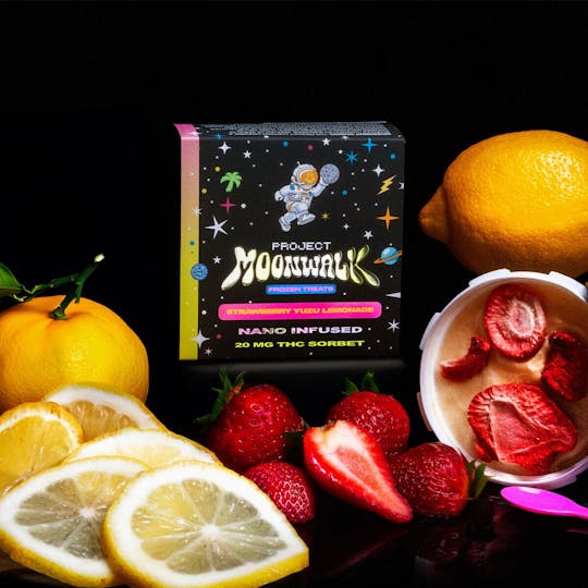 Project Moonwalk - Strawberry Yuzu Lemonade Sorbet - 1