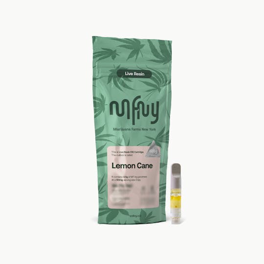 MFNY - Lemon Cane Live Resin 510 Vape Cart | 0.5g - 1