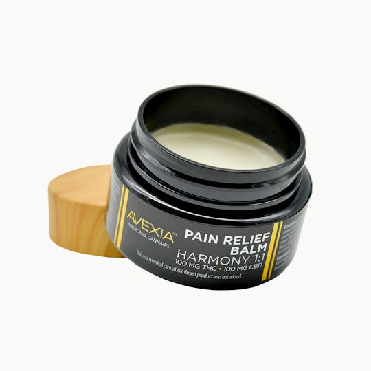 Avexia - Avexia Topical | 1:1 CBD:THC Pain Relief Balm | 100mg:100mg - 1