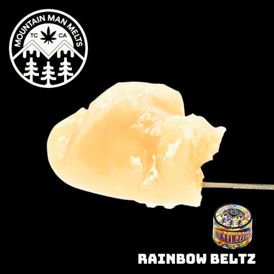 Mountain Man Melts - Rainbow Beltz - Live Rosin - 1