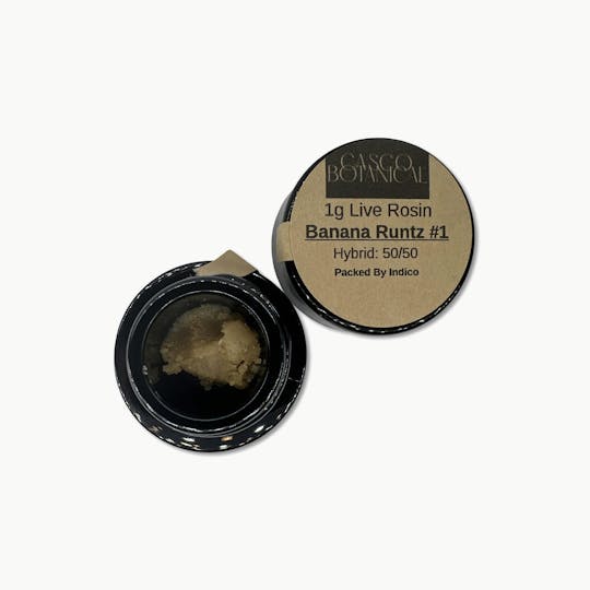 Indico - Banana Runtz Rosin - Casco Botanical - 1