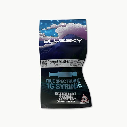 Indico - Peanut Butter Breath 1g TSO Syringe - Blue Sky - 1
