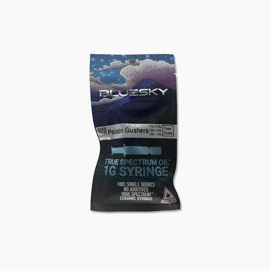 Indico - Poison Gushers 1g TSO Syringe - Blue Sky - 1