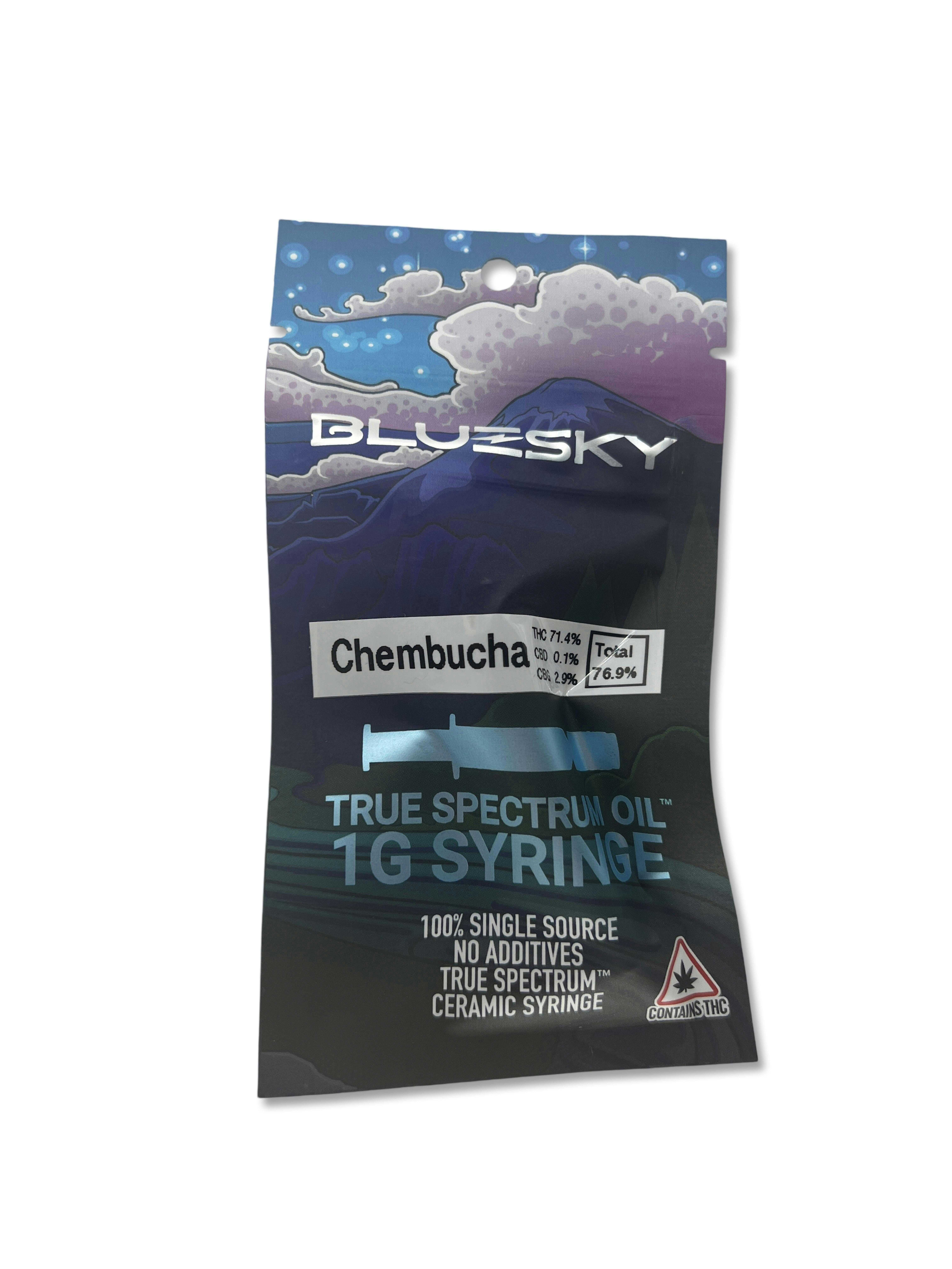 Indico - Chembucha 1g TSO Syringe - Blue Sky - 1