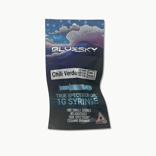 Indico - Chili Verde 1g TSO Syringe - Blue Sky - 1