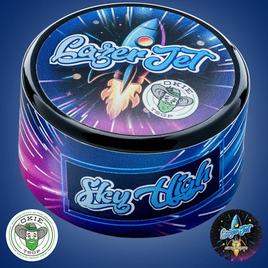 Okie TSGP - Lazer Jet - 1g - Live Hash Rosin Batter - 1