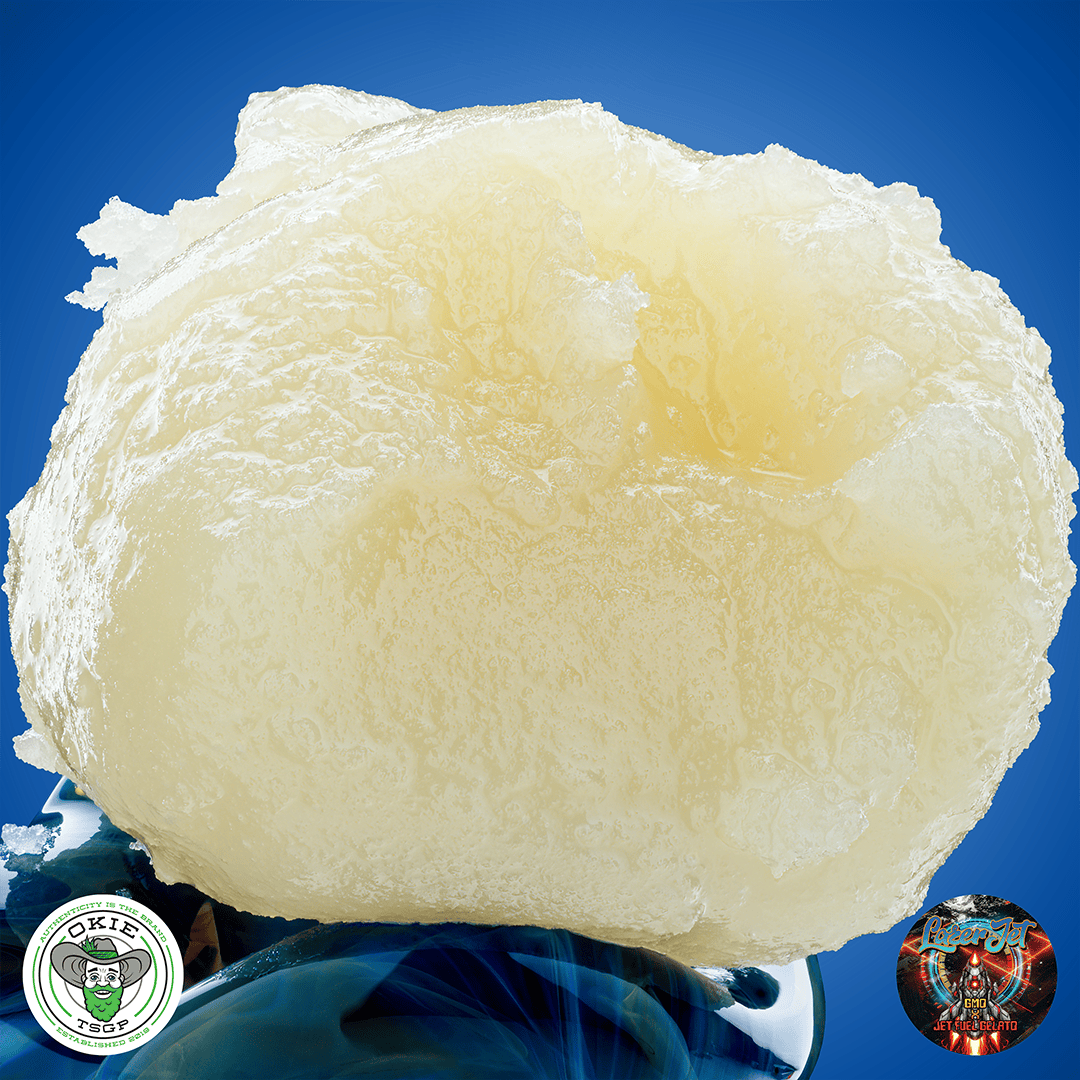 Okie TSGP - Lazer Jet - 4g - Live Hash Rosin Batter - 1