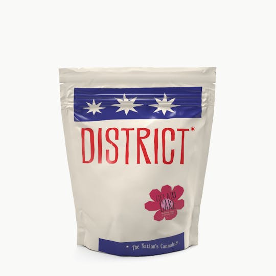 District Cannabis - Banana Acai Mints Cured Shatter 1g - 1
