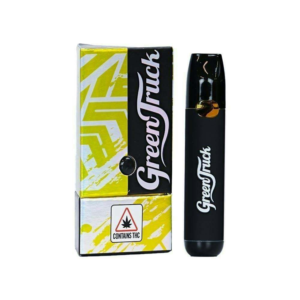 Green Truck - 0.5g Live Rosin Disposable - Lemon Zkittles - 1