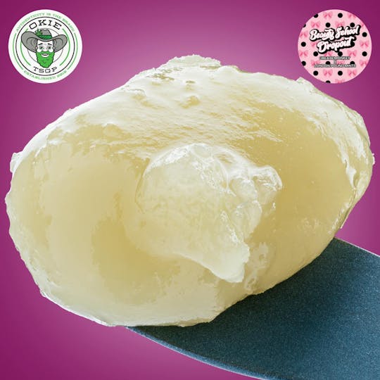 Okie TSGP - Beauty School Dropout - 4g - Live Hash Rosin Batter - 1
