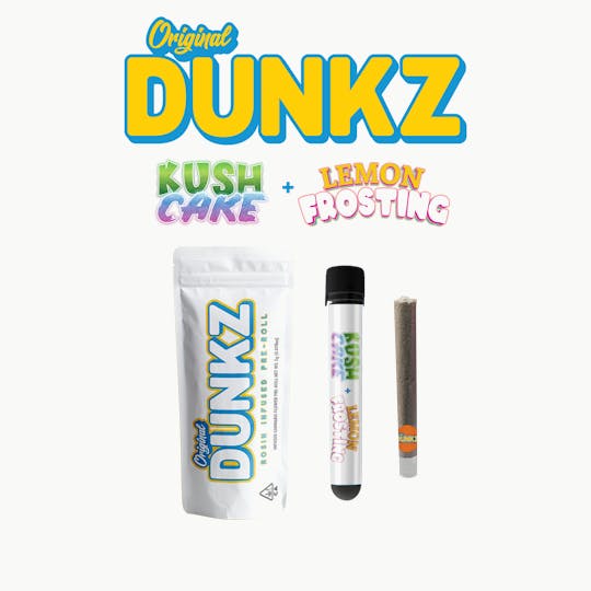 Original Dunkz - Kush Cake Flower x Lemon Frosting Rosin - 1