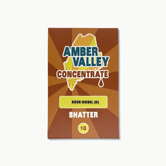 Indico - Sour Diesel 1g Shatter - Amber Valley - 1