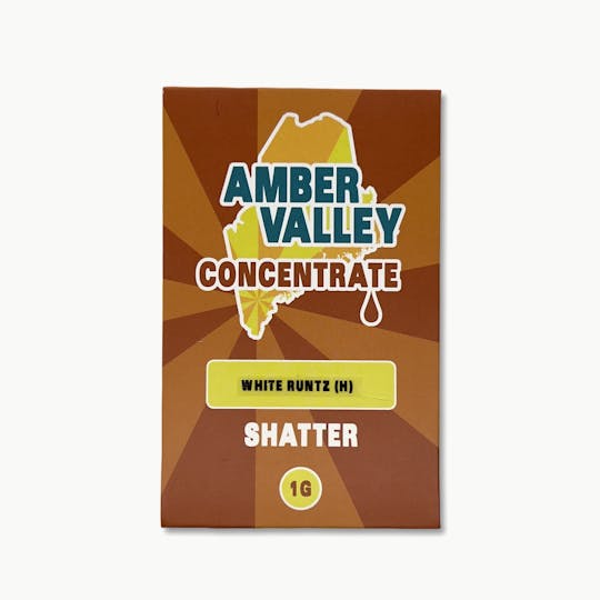 Indico - White Runtz 1g Shatter - Amber Valley - 1