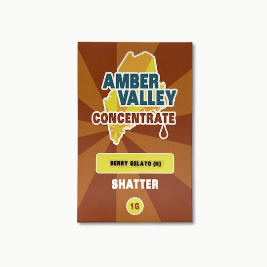 Indico - Berry Gelato 1g Shatter - Amber Valley - 1