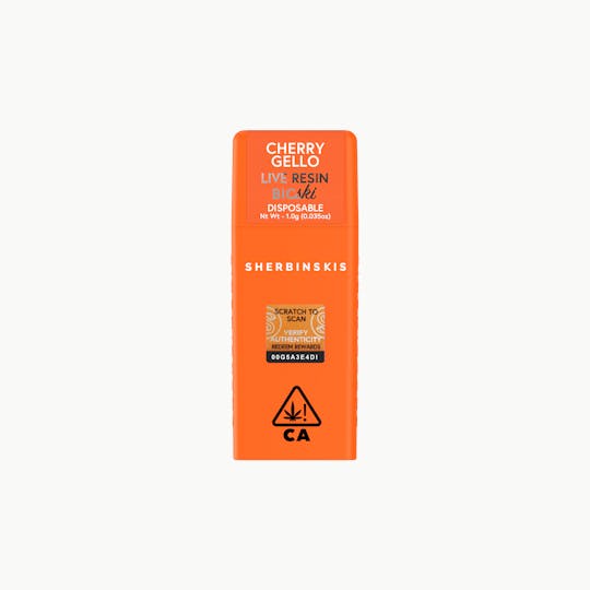 Sherbinskis - Cherry Gello Live Resin 1g AIO - 1