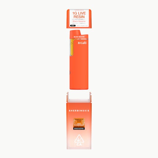 Sherbinskis - Black Sesame Live Resin 1g AIO - 1