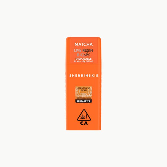 Sherbinskis - Matcha Live Resin 2g AIO - 1