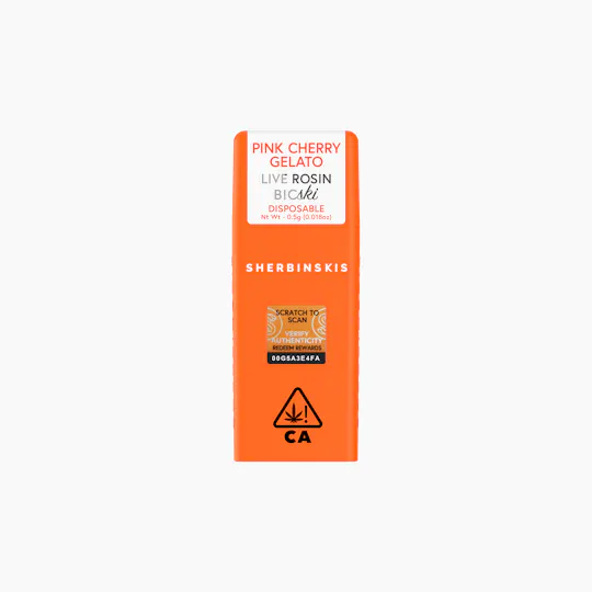 Sherbinskis - Sherbinskis | Pink Cherry Gelato | Live Rosin All-In-One | 0.5g - 1