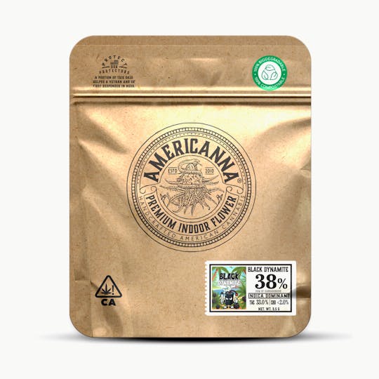 AmeriCanna - Black Dynamite 3.5g Premium Indoor Flower - 1