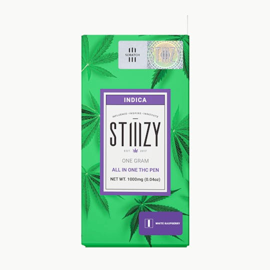 STIIIZY - Vape - WHITE RASPBERRY 1G All-In-One - 1