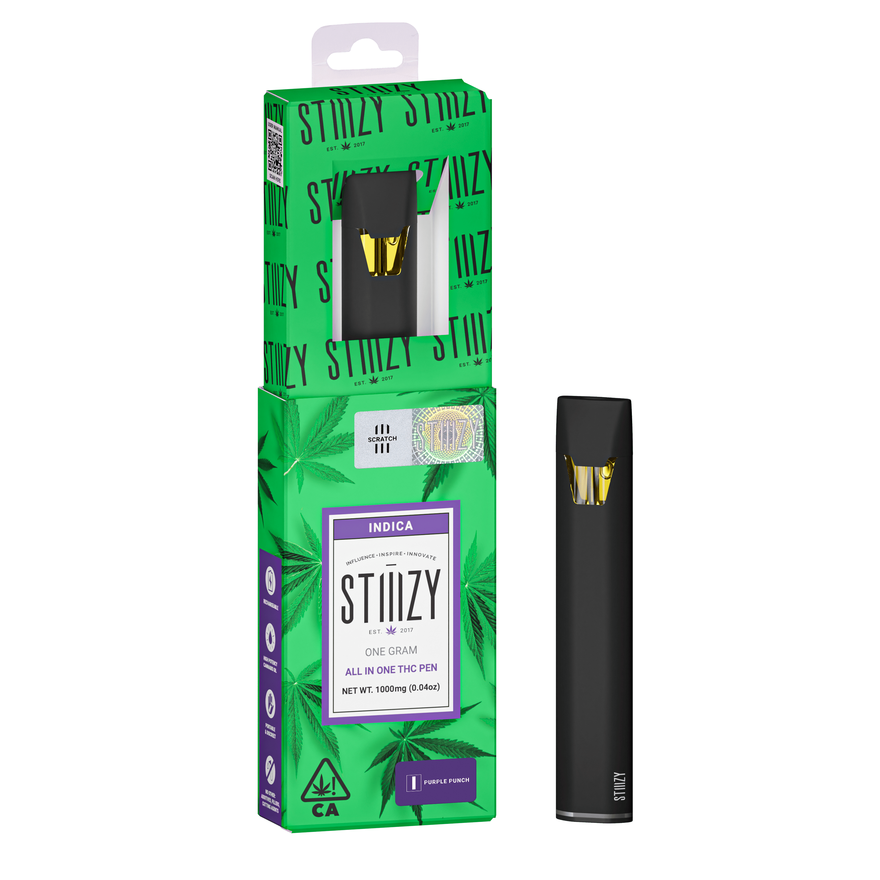 STIIIZY - Vape - PURPLE PUNCH 1G All-In-One - 1