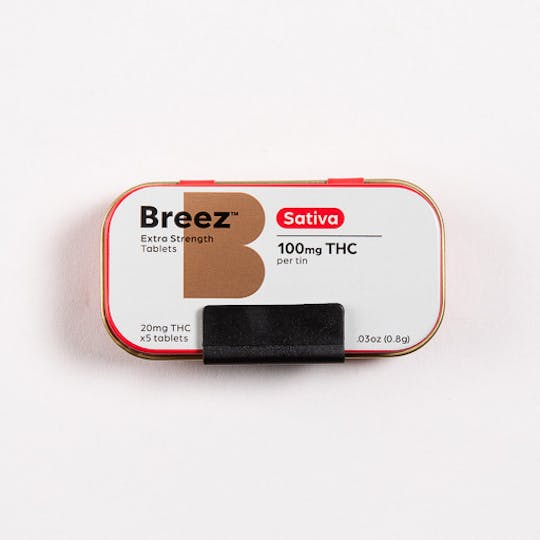 Breez - Breez Extra-Strength Sativa Tablet Tin - 1