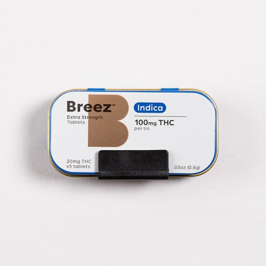 Breez - Breez Extra-Strength Indica Tablet Tin - 1