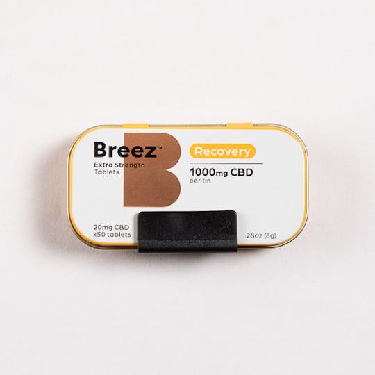 Breez - Breez Extra-Strength Recovery CBD Tablet Tin - 1