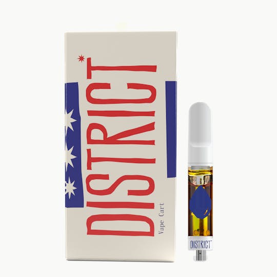 District Cannabis - Yuzu Live Resin Cartridge 0.5g - 1