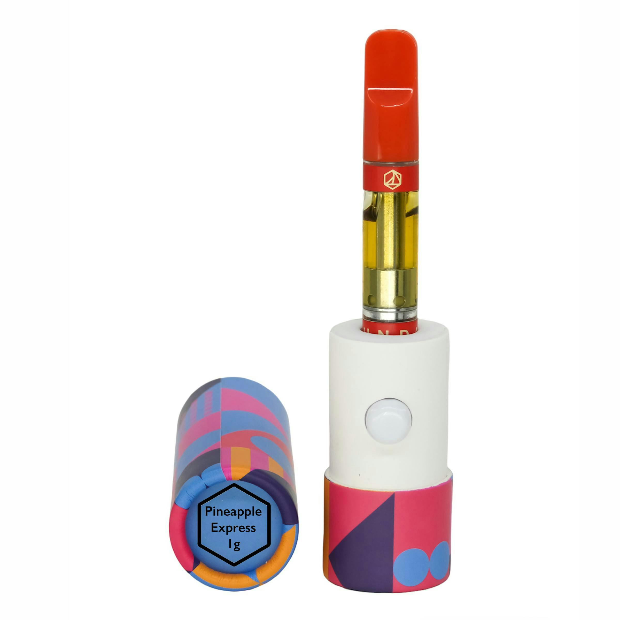 Sunday Extracts - 1g Cured Resin Cartridge Pineapple Express - 1