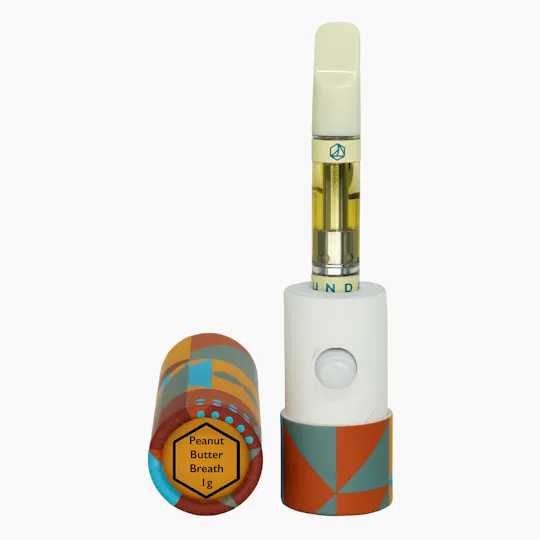 Sunday Extracts - 1g Cured Resin Cartridge Peanut Butter Breath - 1