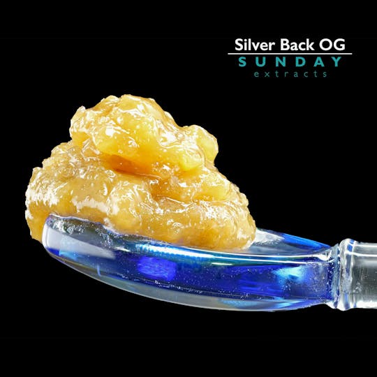Sunday Extracts - 1g Concentrate Silver Back OG - 1