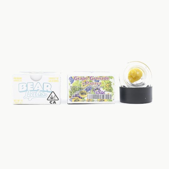 Bear Labs - Grape Grenade x Papaya Budder - 1g - 1