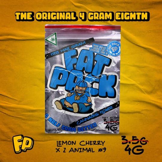 Fat Pack - FAT PACK: Lemon Cherry x Z Animal #9 (4G 8TH Prepack) - 1