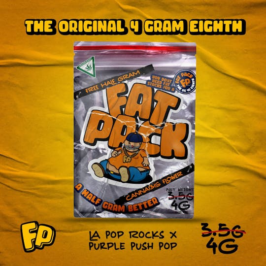 Fat Pack - FAT PACK: LA Pop Rocks x Purple Push Pop (4G 8TH Prepack) - 1