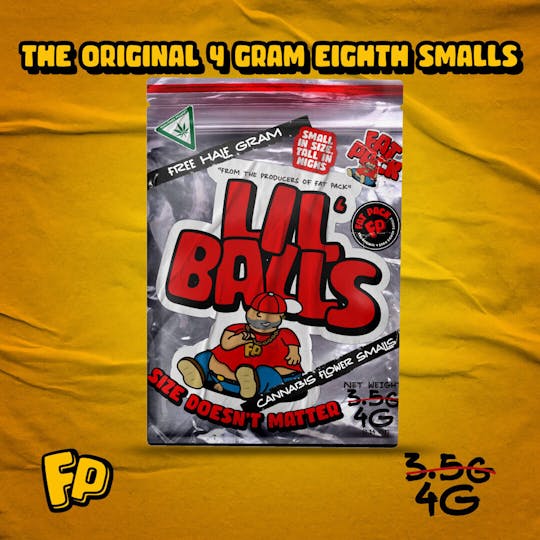 Fat Pack - LIL' BALLS: Sugar Shack #4 (4G 8TH Smalls Prepack) - 1