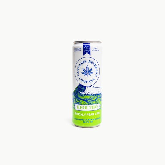 High Tide Beverages - 1:1:1 PRICKLY PEAR SELTZER 3MG (3MG THC/3MG CBD/3MG CBC) - 1