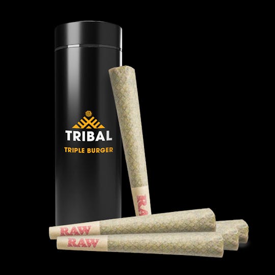 Tribal - Triple Burger Pre-Rolls (5x0.6G) - 1
